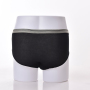 Incontinence Panties For Men Waterproof Boxers & Briefs Black White 100% Cotton PU-602